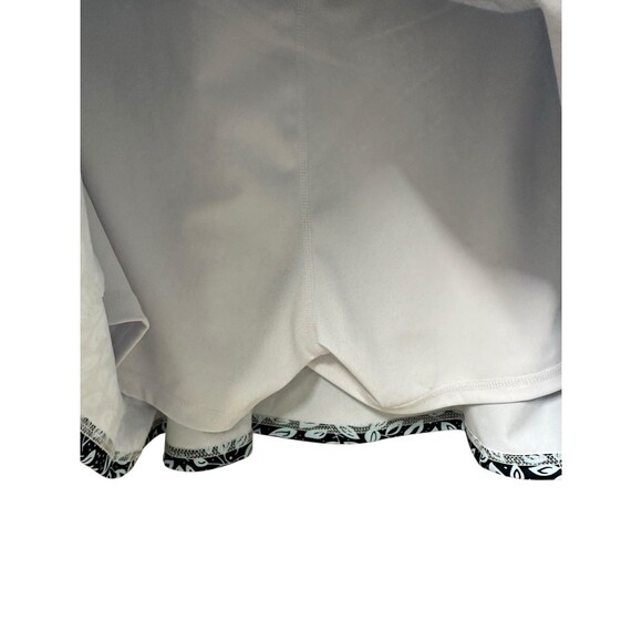 LouKeith Skort Women's Medium Floral Blue Activewear with Pocket - Picture 3 of 10